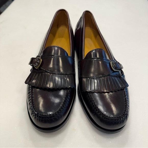 Cole Haan Men’s Kiltie Buckle Burgundy Loafers 12D Excellent!! main image 10